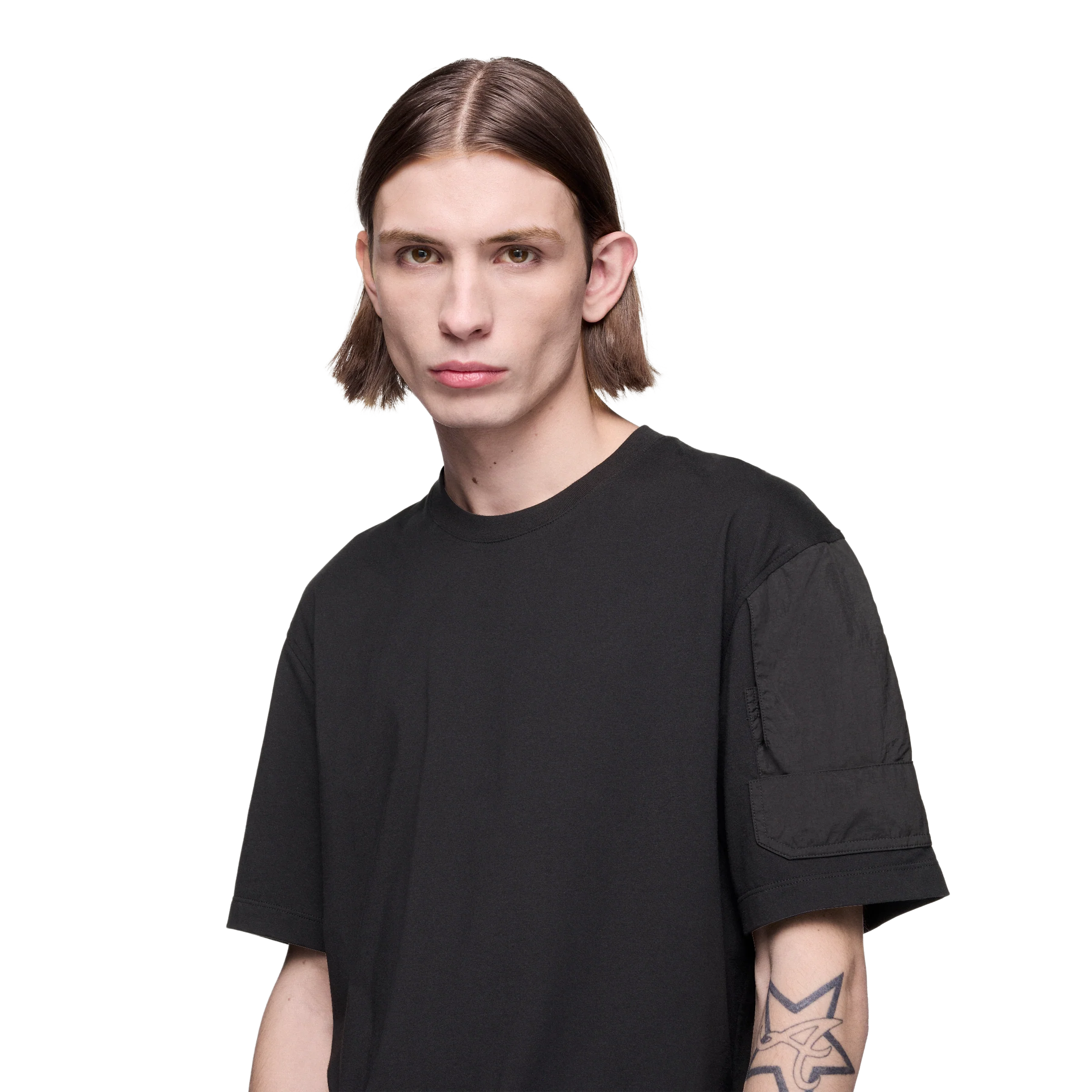 Y-3 Utility Short Sleeve Tee - Black - Image 5