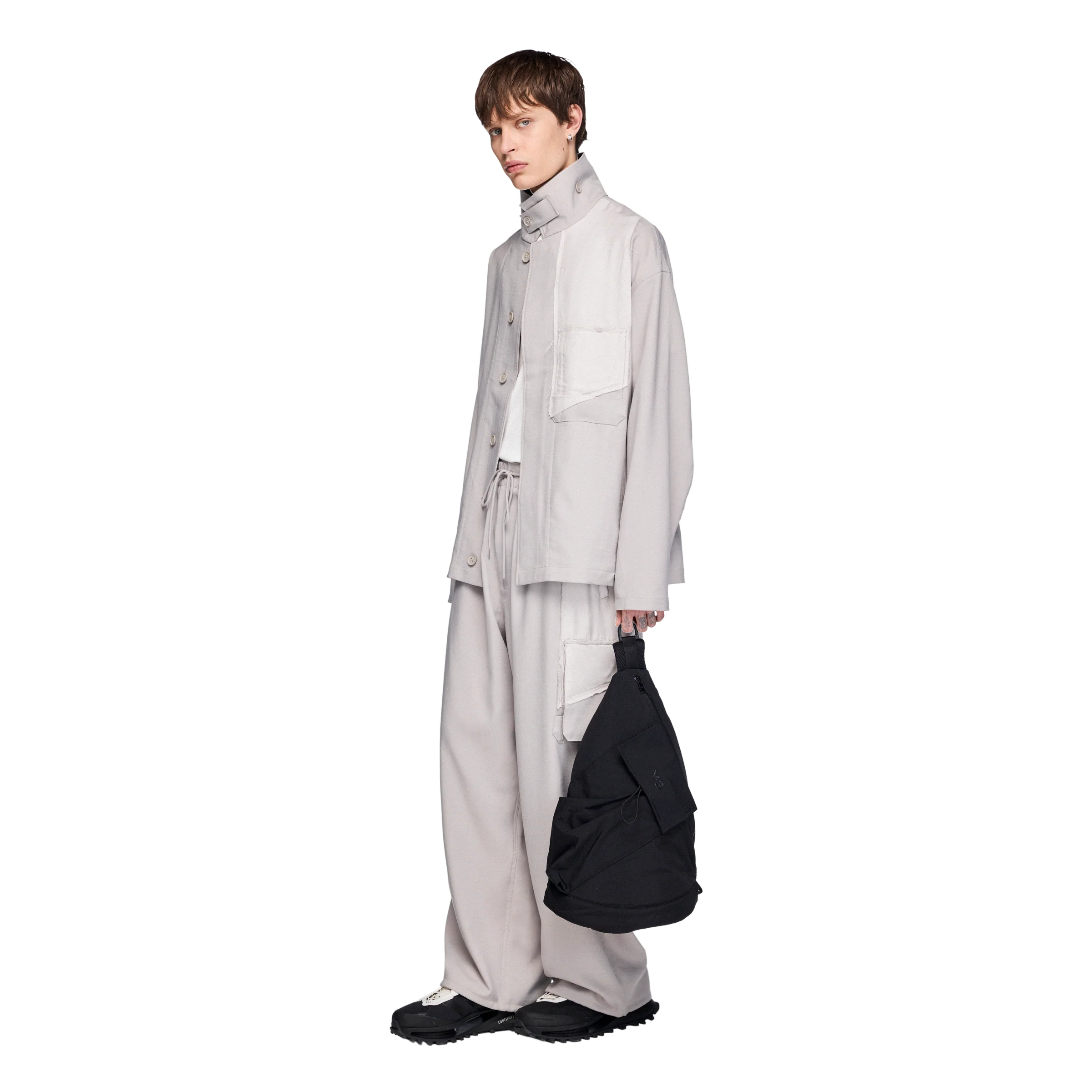 Y-3 Utility Sling Bag - Black - Image 5