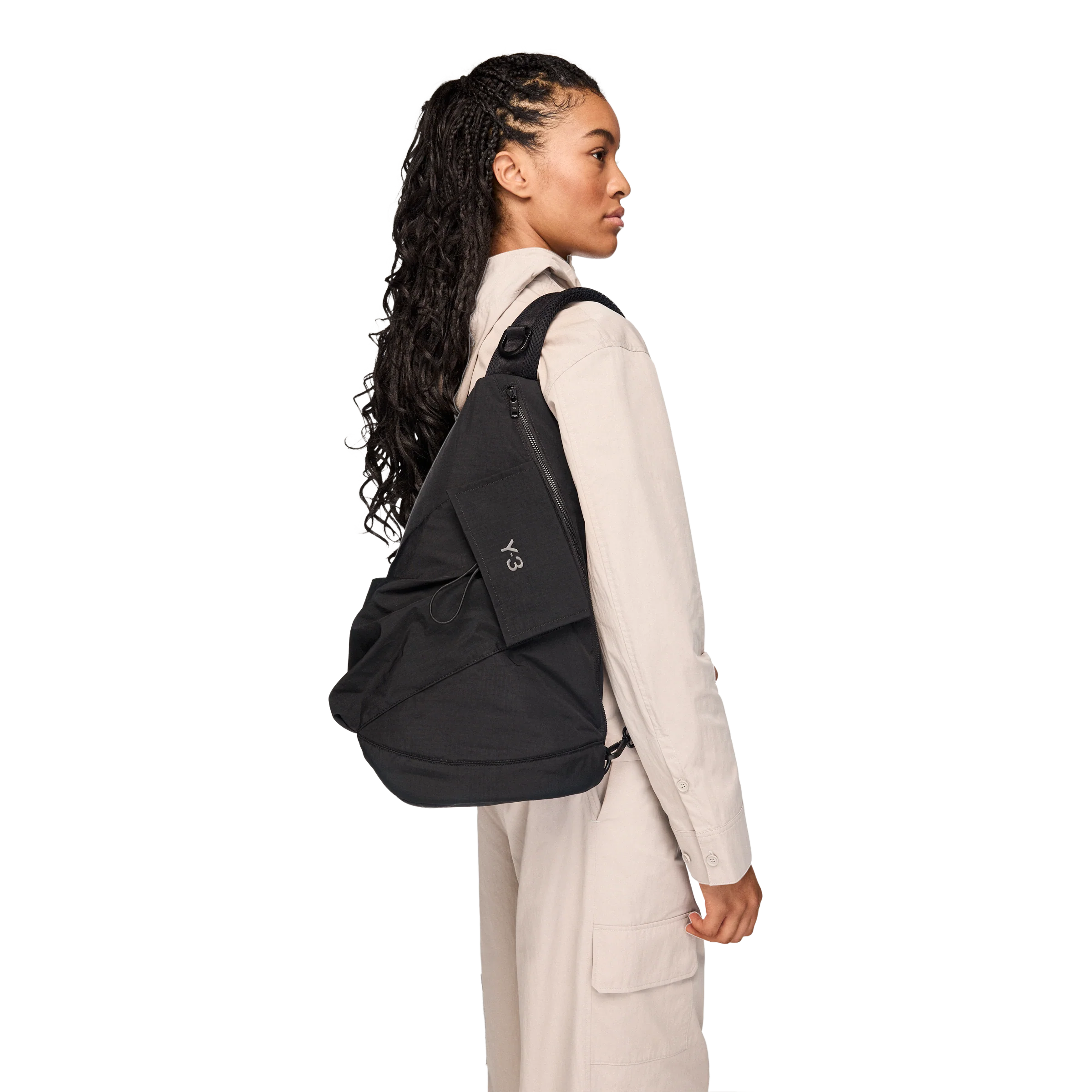 Y-3 Utility Sling Bag - Black - Image 6