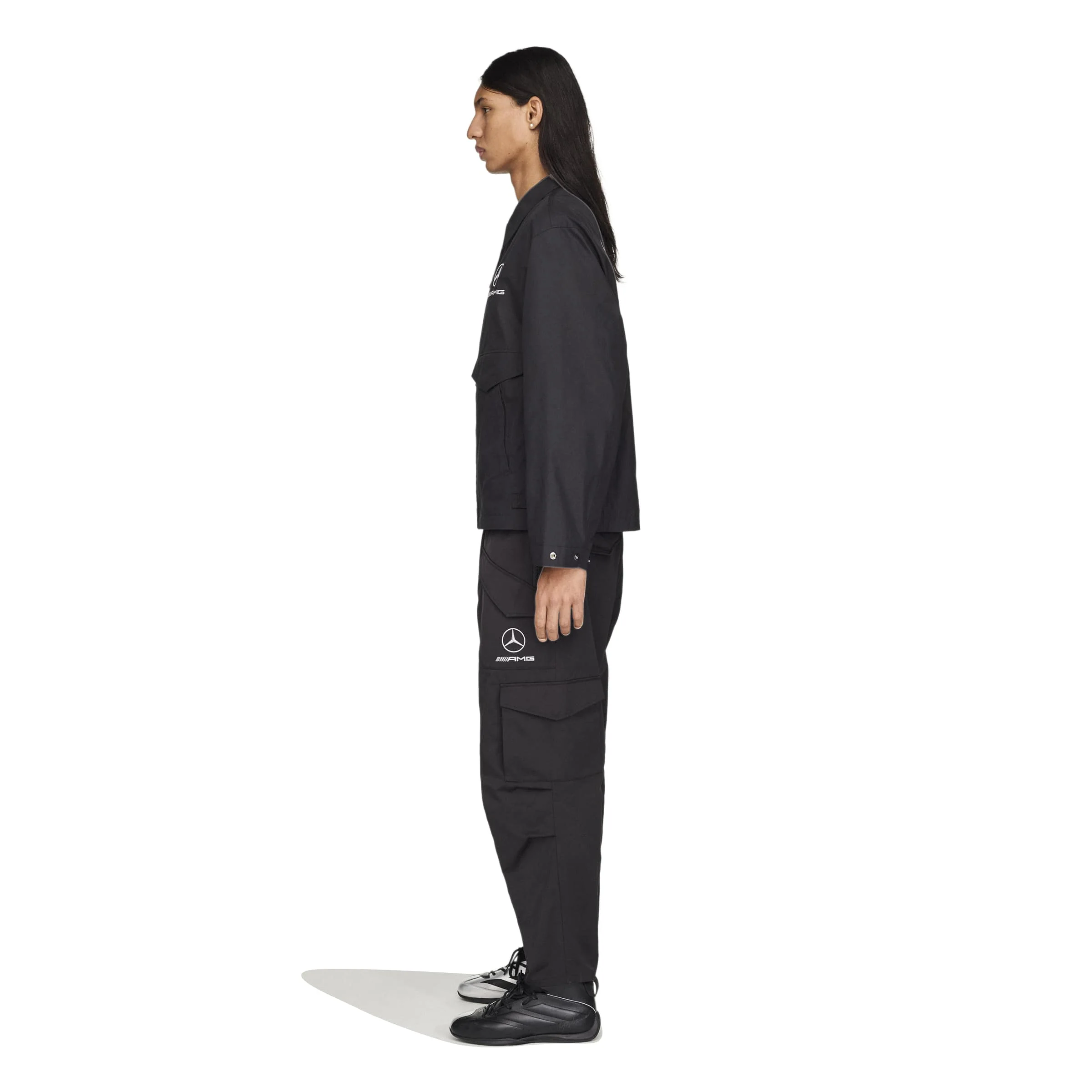 Y-3 x Mercedes-AMG PETRONAS F1 Cargo Pants - Black - Image 2