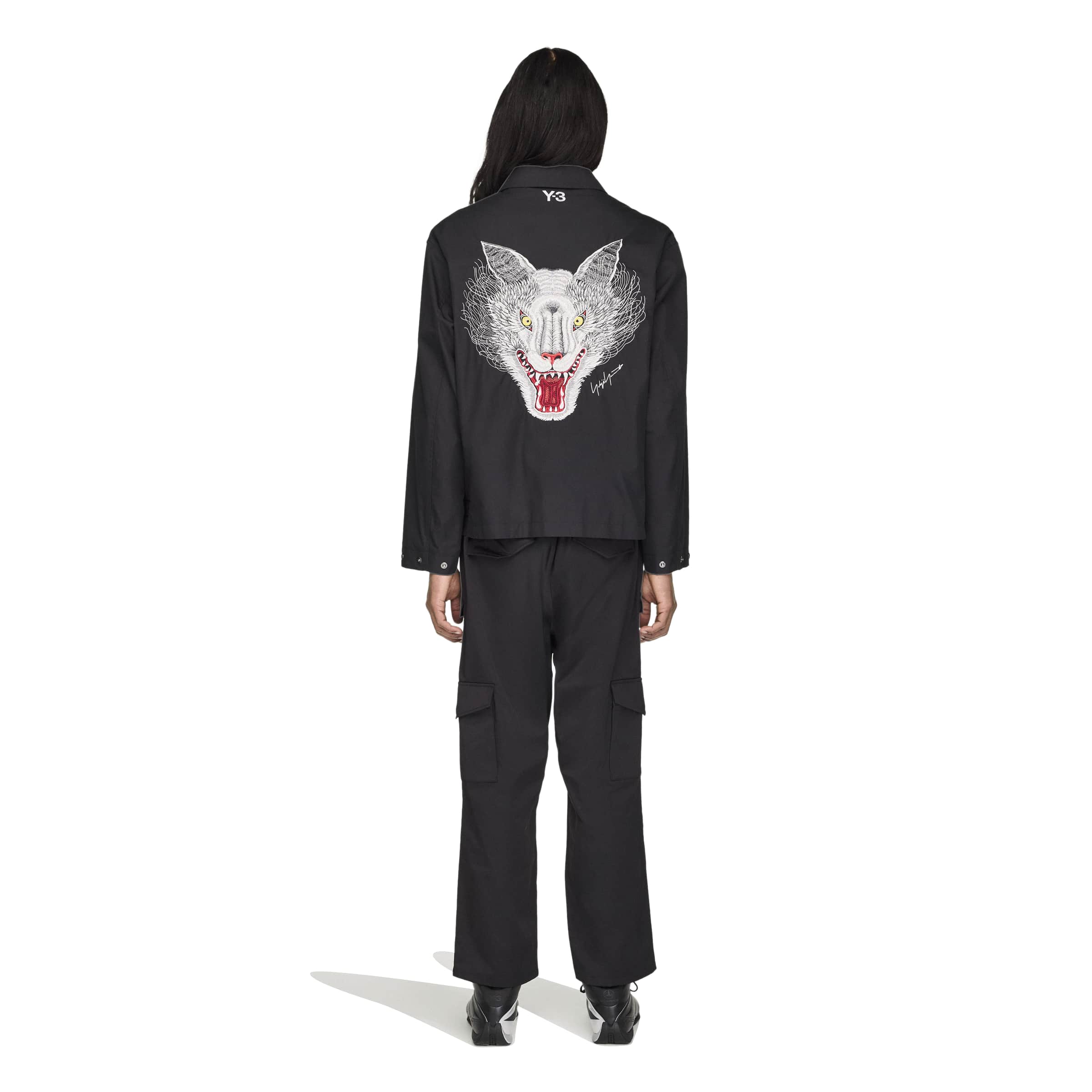 Y-3 x Mercedes-AMG PETRONAS F1 Cargo Pants - Black - Image 3