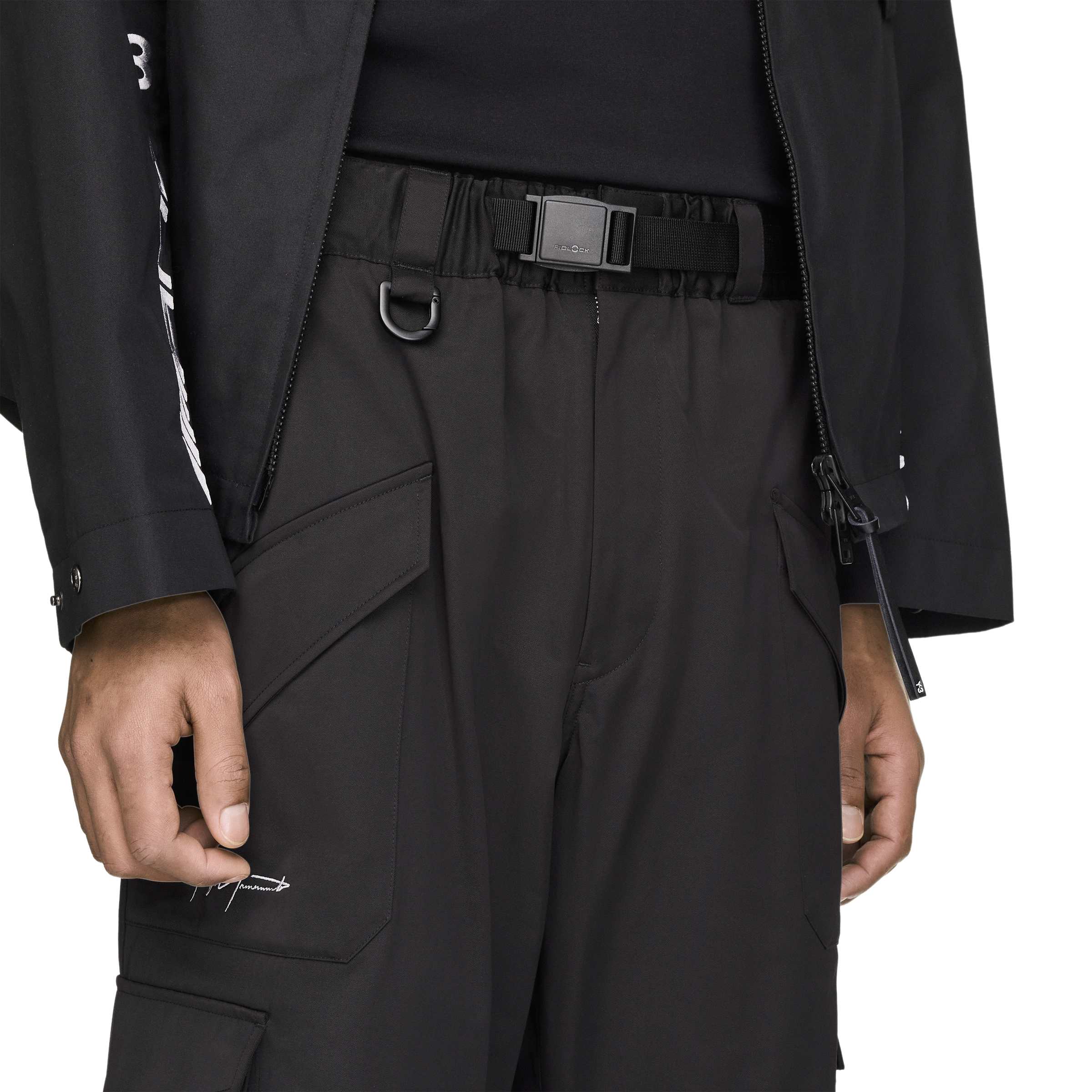 Y-3 x Mercedes-AMG PETRONAS F1 Cargo Pants - Black - Image 6