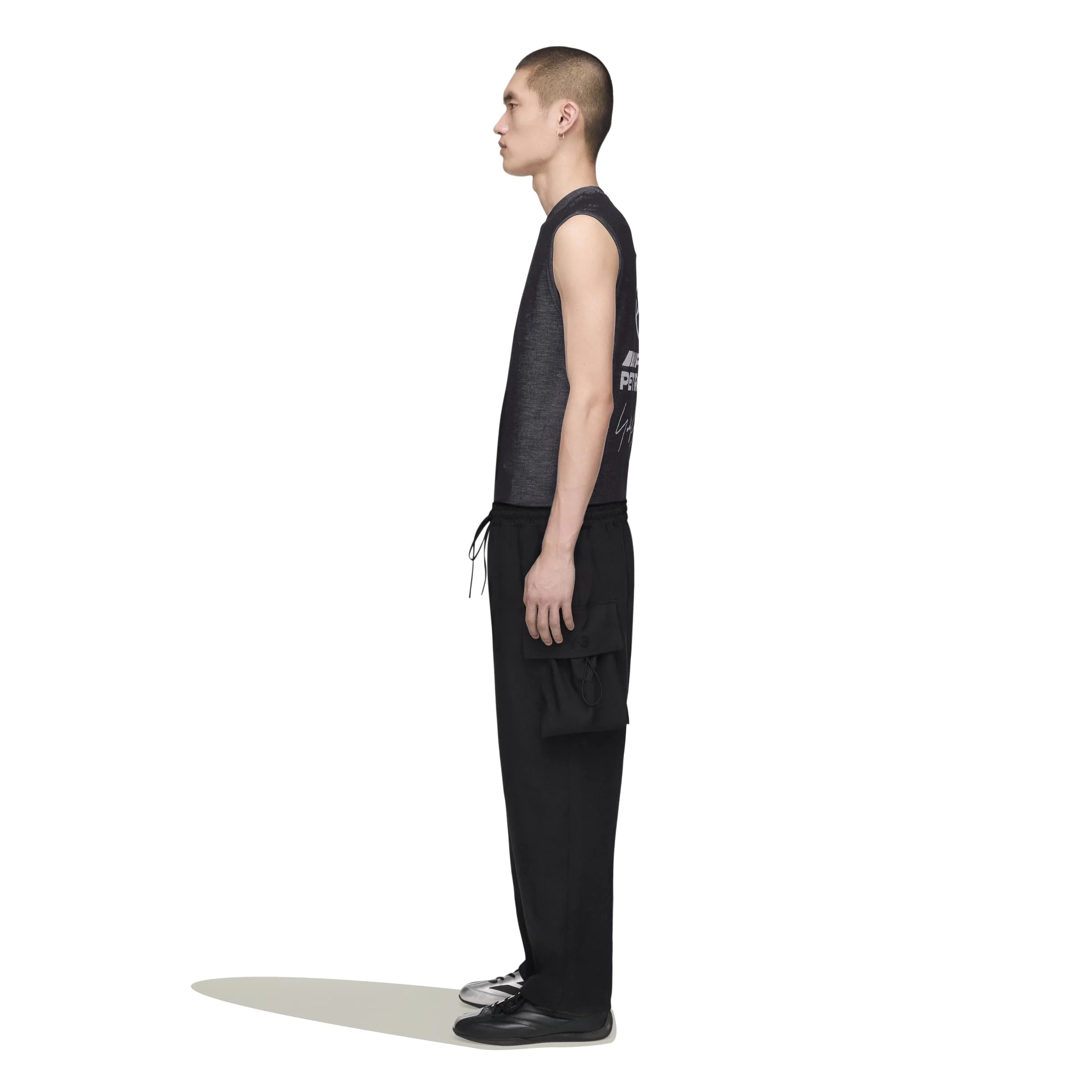 Y-3 x Mercedes-AMG PETRONAS F1 Engineered Tank - Black - Image 2
