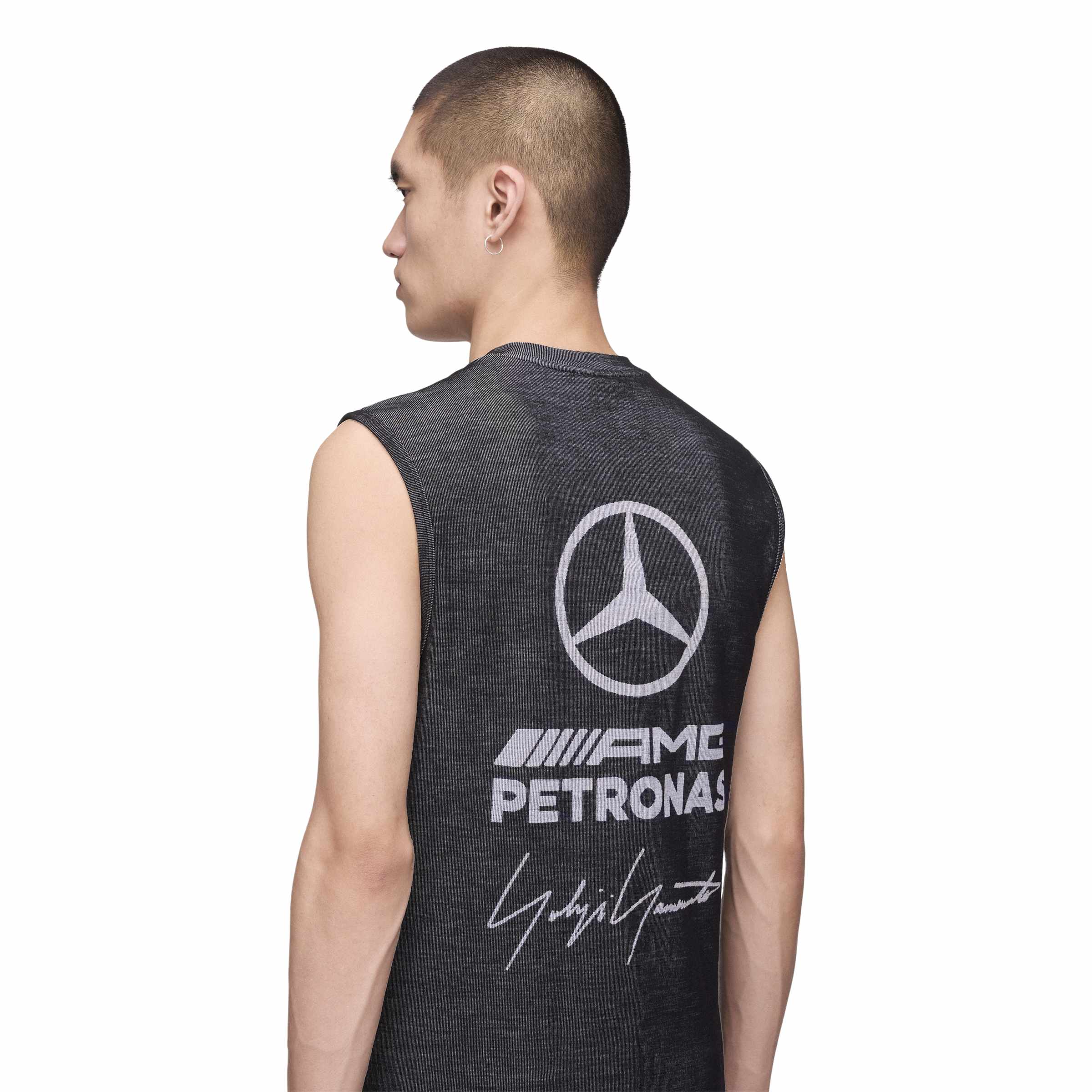 Y-3 x Mercedes-AMG PETRONAS F1 Engineered Tank - Black - Image 7