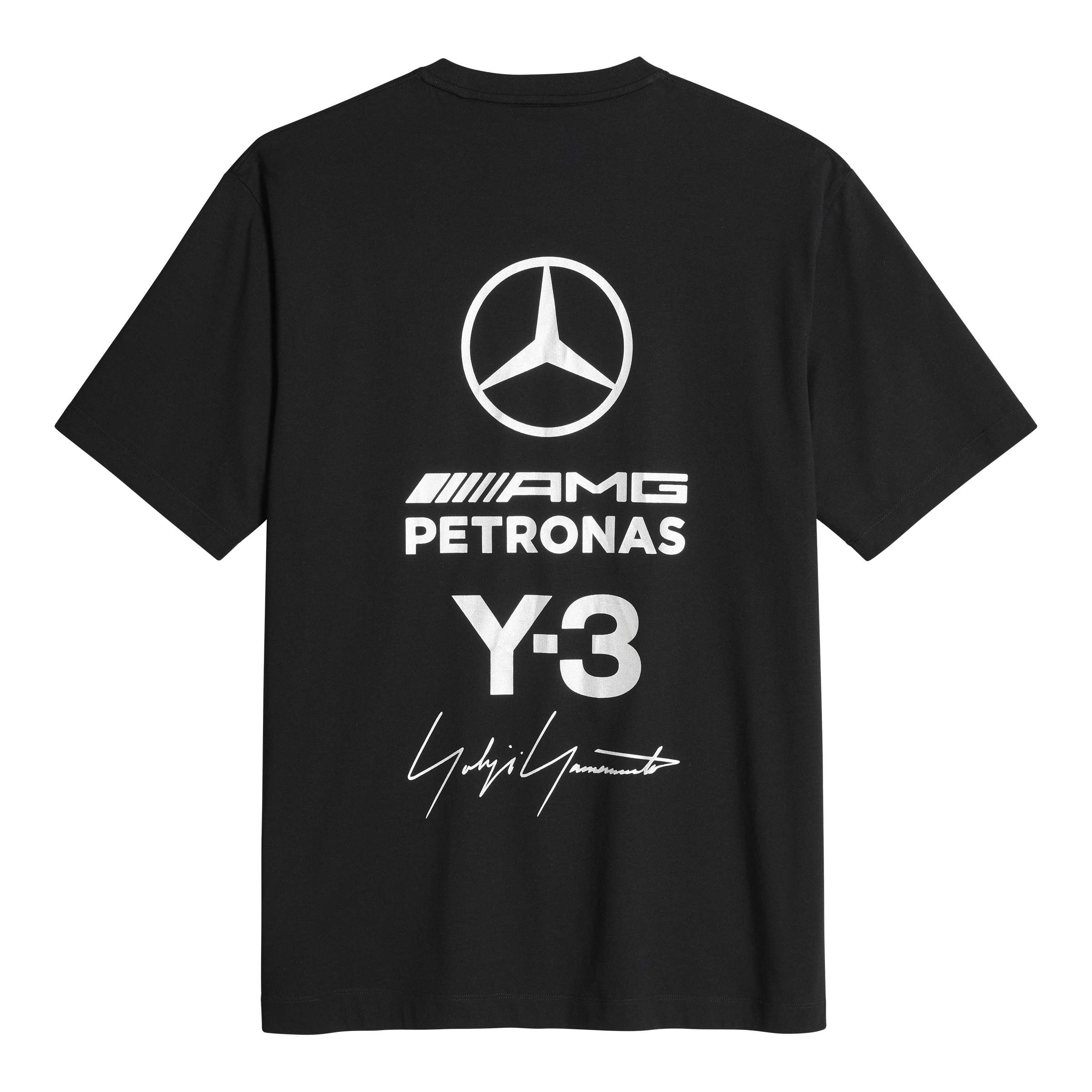 Y-3 x Mercedes-AMG PETRONAS F1 Logo Stack SS Tee - Black - Image 9