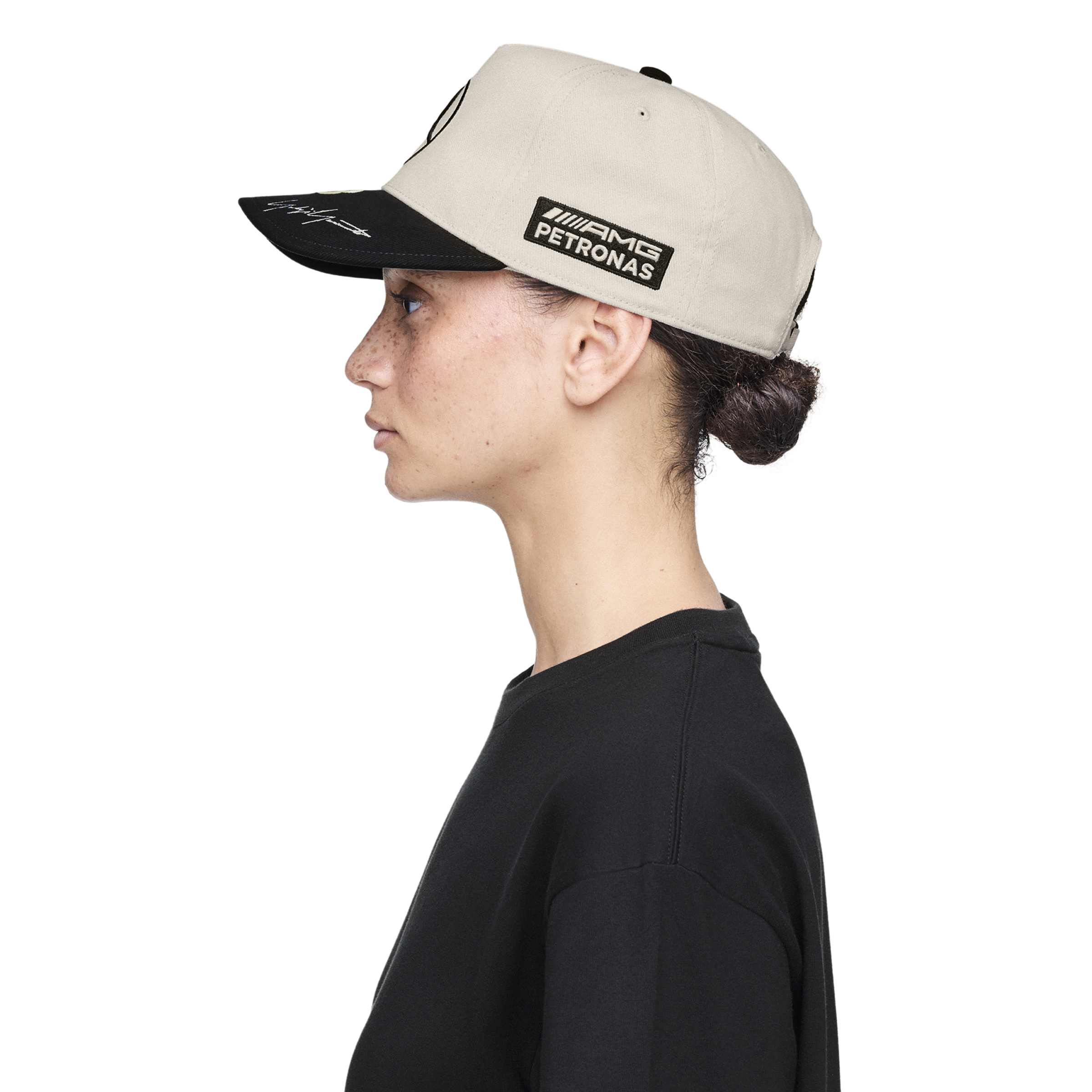 Y-3 x Mercedes-AMG PETRONAS F1 Race Cap - Talc - Image 2