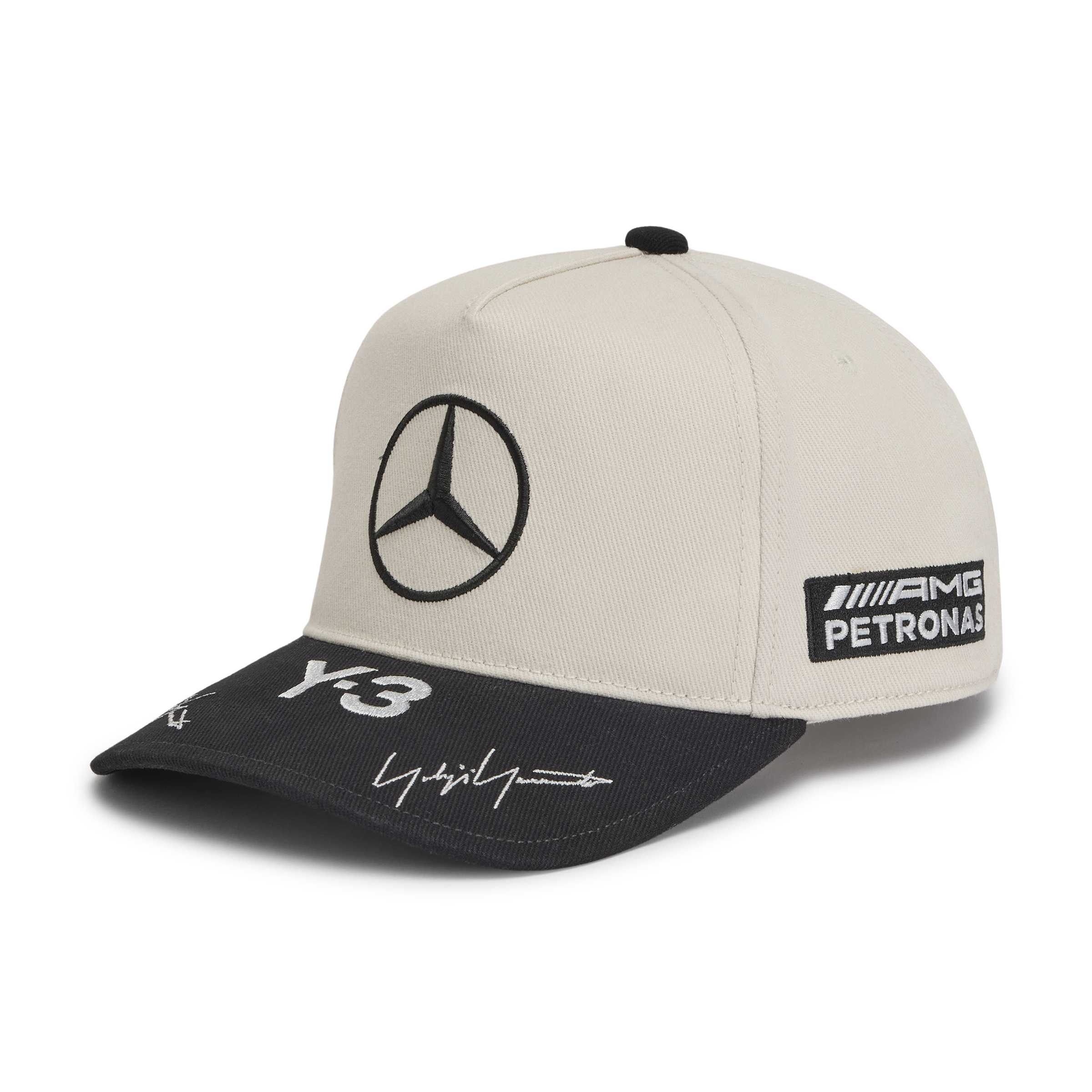 Y-3 x Mercedes-AMG PETRONAS F1 Race Cap - Talc - Image 3