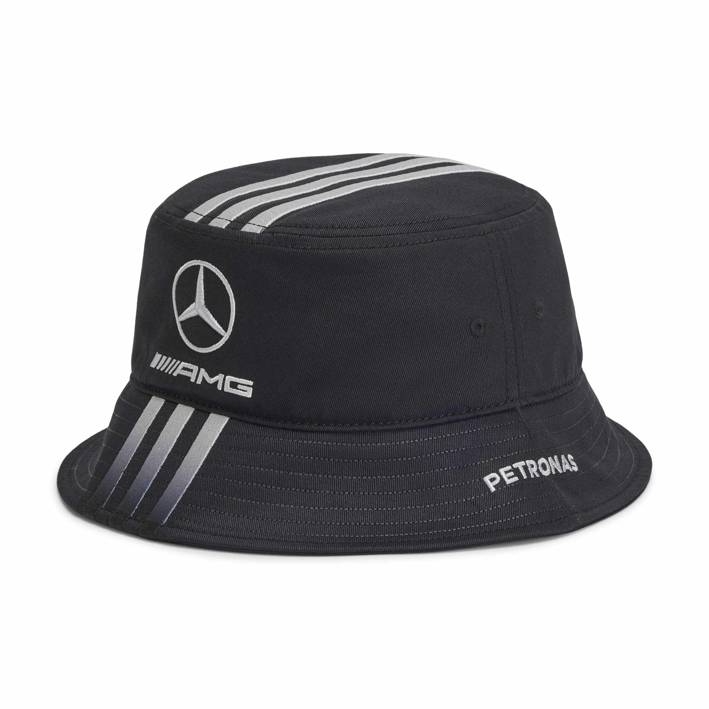 Y-3 x Mercedes-AMG PETRONAS F1 Team Bucket Hat - Black - Image 4