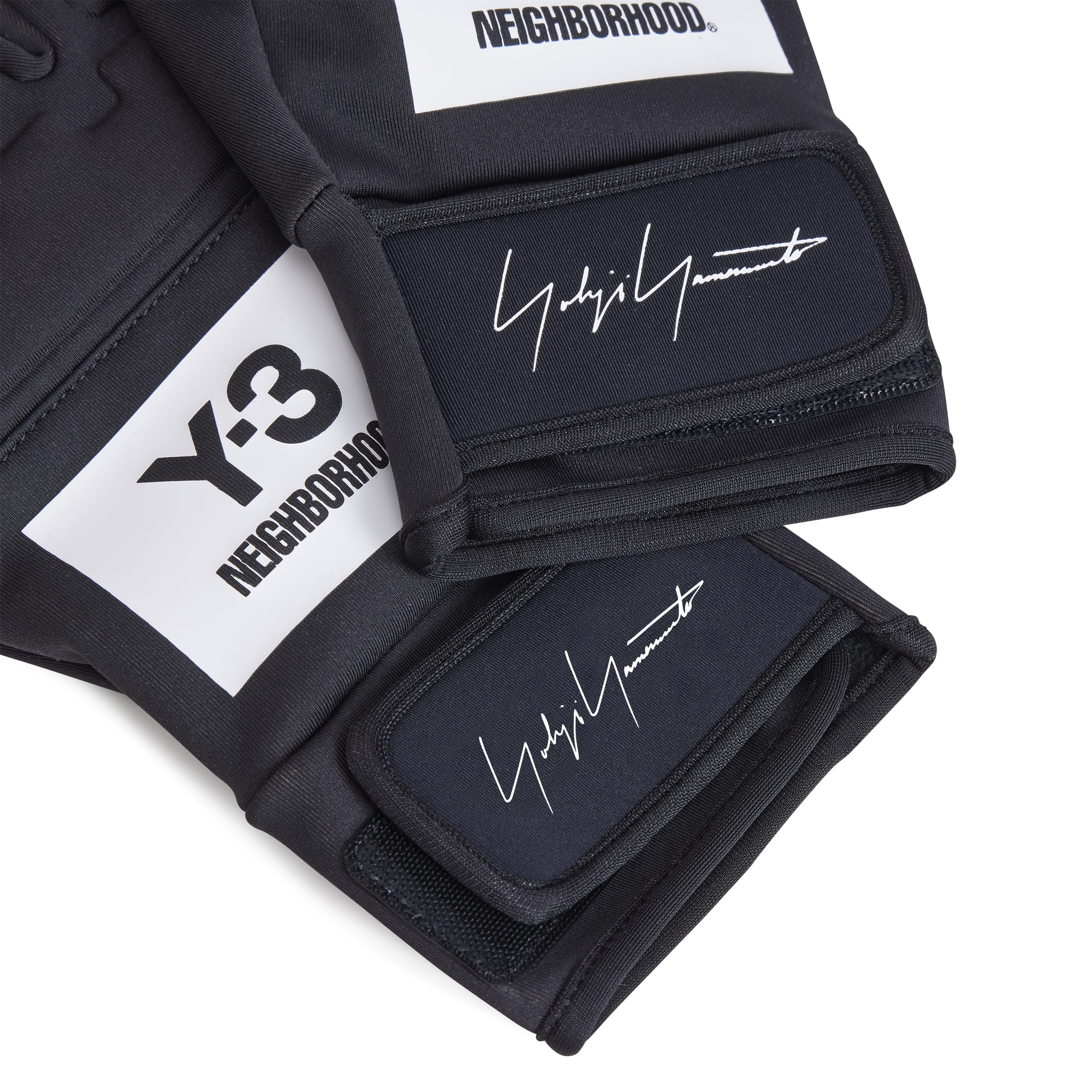 Y-3 x NEIGHBORHOOD Gloves - Black - Image 2