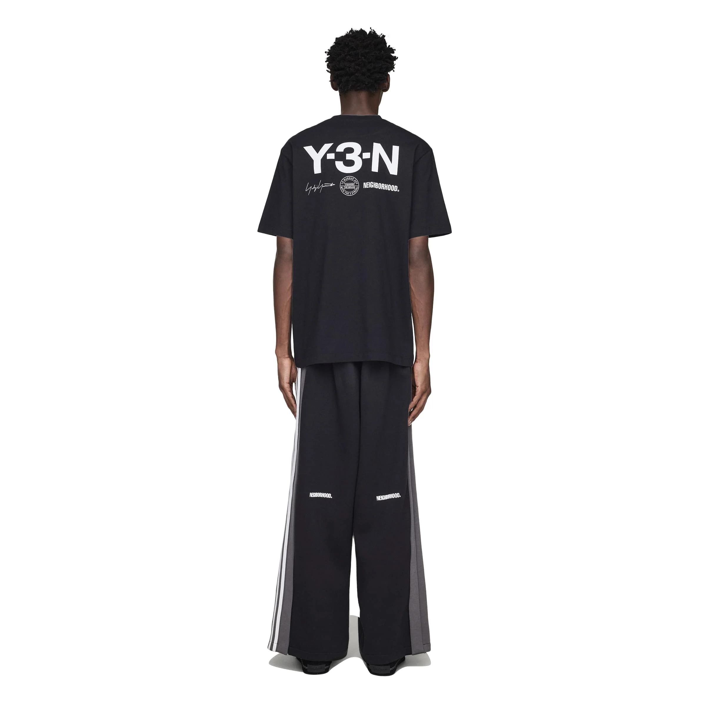 Y-3 x NEIGHBORHOOD Graphic Tee - Black - Image 3