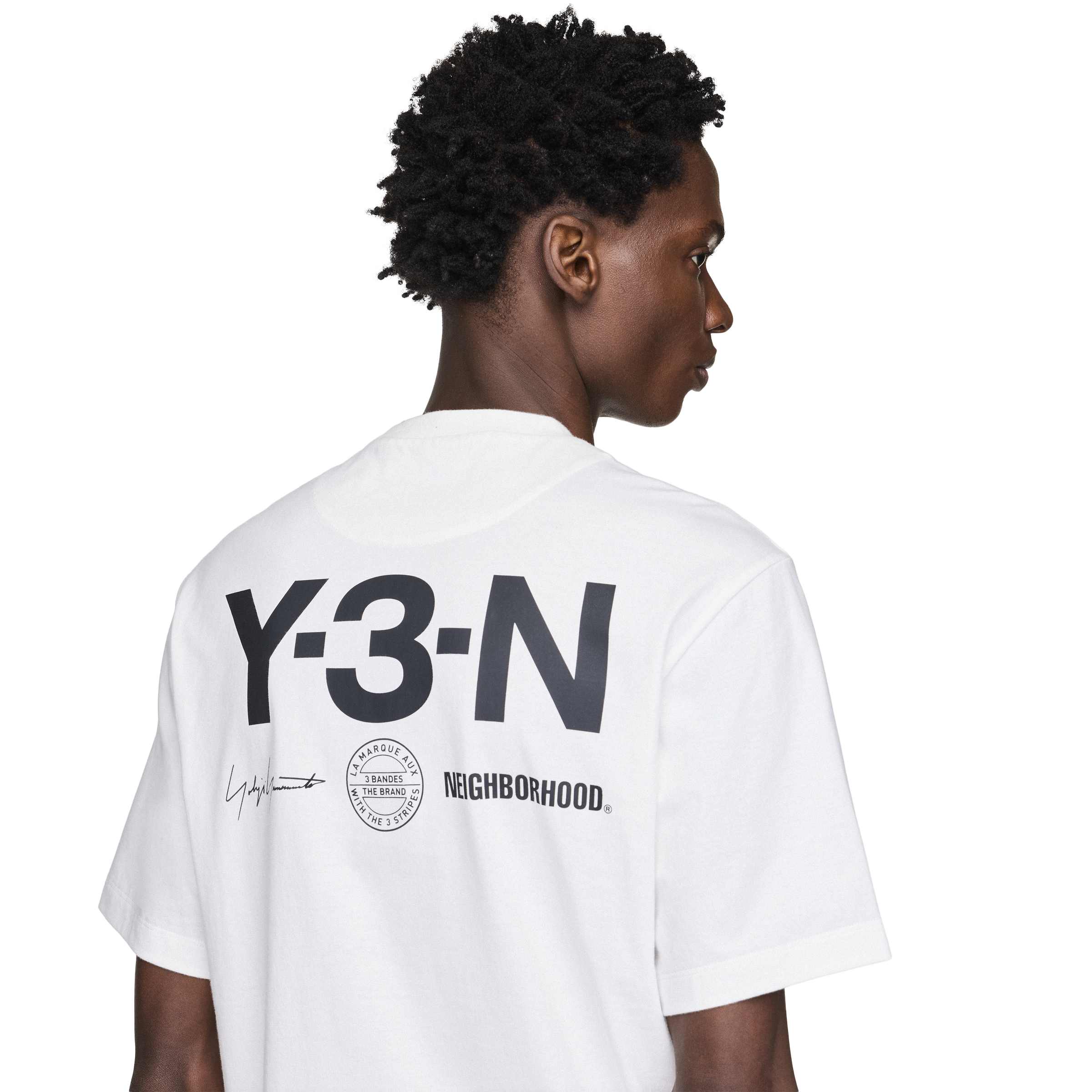 Y-3 x NEIGHBORHOOD Graphic Tee - White - Image 5