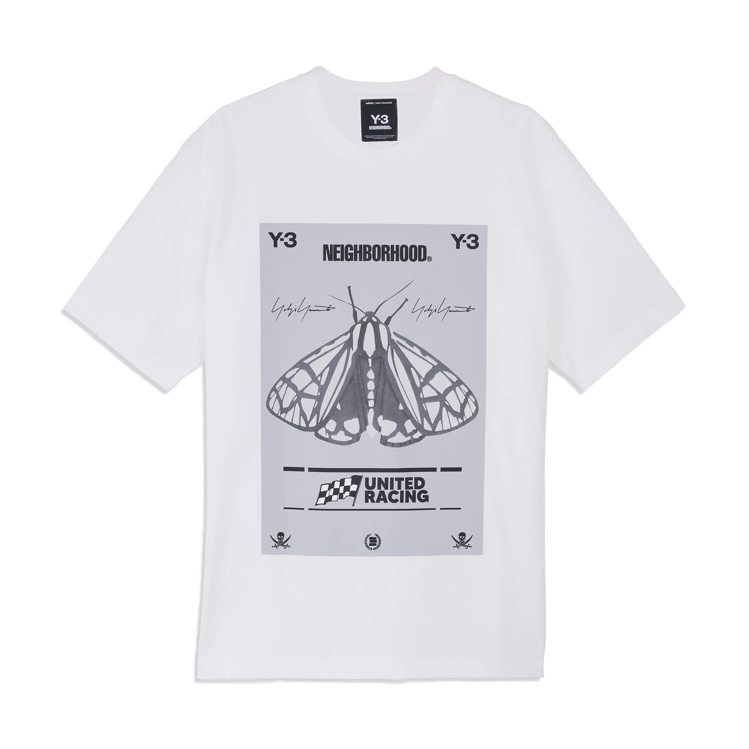 Y-3 x NEIGHBORHOOD Graphic Tee - White - Image 6