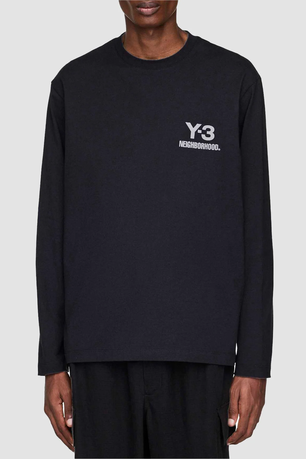 Y-3 x NEIGHBORHOOD Logo L/S Tee - Black