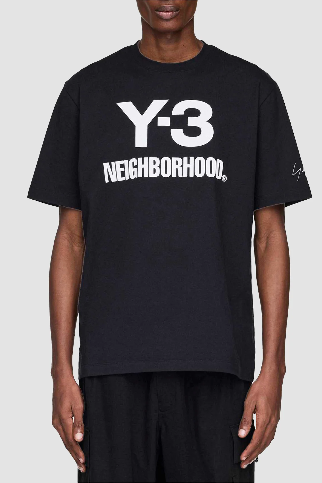 Y-3 x NEIGHBORHOOD Logo Tee - Black