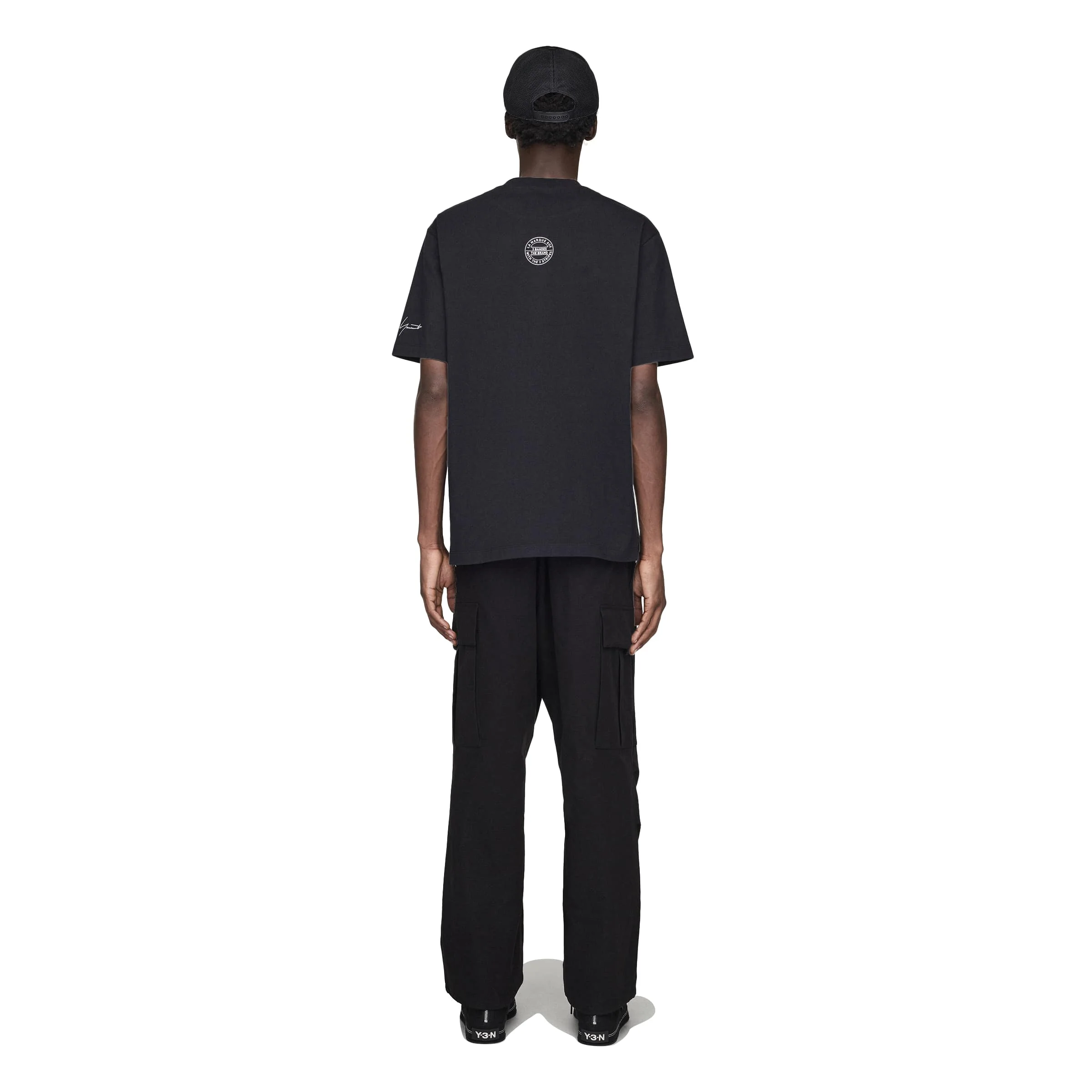 Y-3 x NEIGHBORHOOD Logo Tee - Black - Image 3