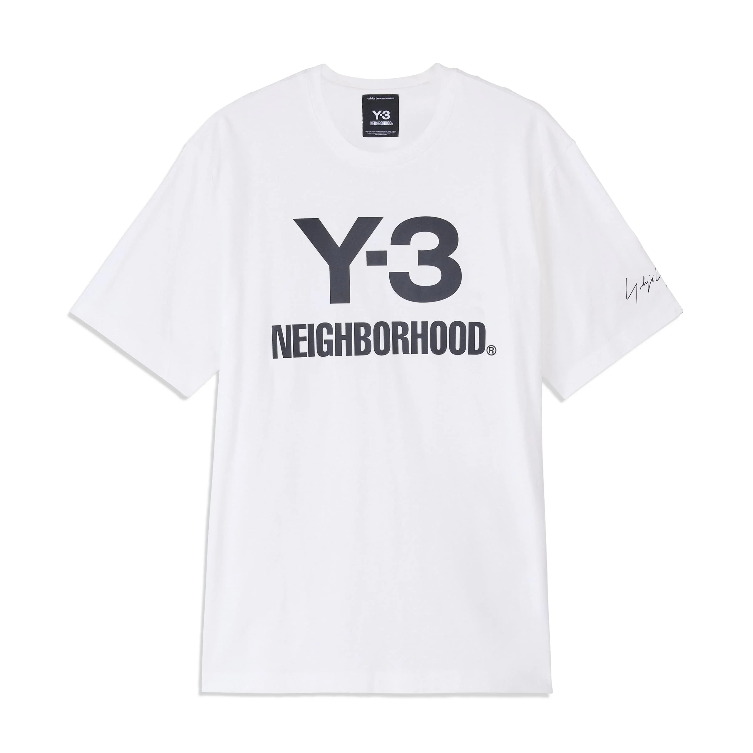 Y-3 x NEIGHBORHOOD Logo Tee - White - Image 6